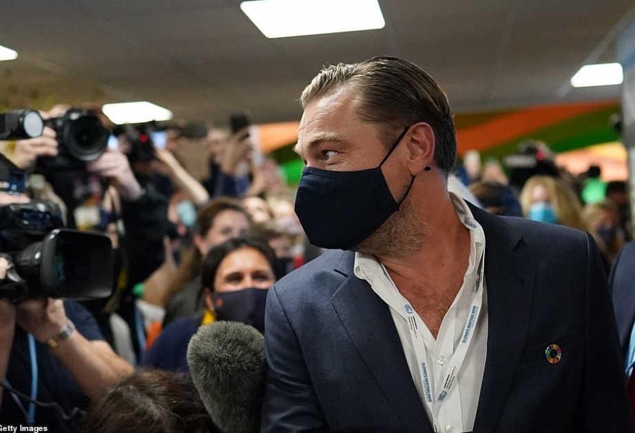 Aktyor Leonardo Di Kaprio COP26 İqlim Dəyişikliyi Sammitinə qoşulub