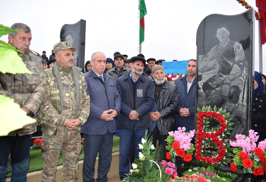 Qobustanın Nabır kəndindən olan şəhidin xatirəsi ehtiramla yad edilib