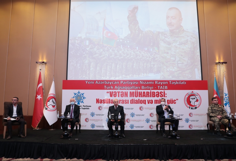 Gənclərin milli maraqlar ətrafında daha sıx birliyinin təmin olunmasında ağsaqqal sözü böyük rol oynayır