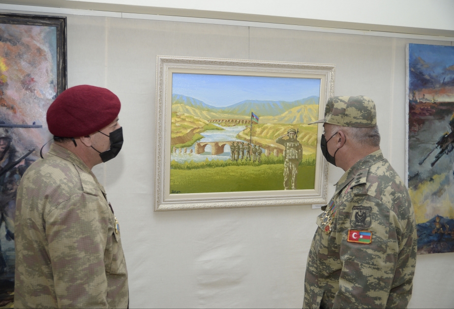 Tarixi Zəfərimiz rəssamların əsərlərində