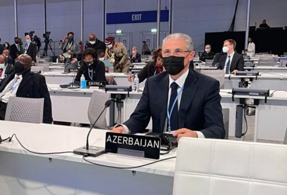 Делегация Азербайджана на СOР26 ведет активную работу для доведения до международной общественности фактов экологического террора на территориях Азербайджана