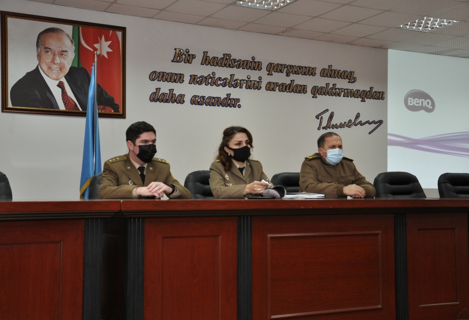 FHN “Bəşəriyyətin təhlükə mənbəyi - narkomaniya” mövzusunda tədbir keçirib