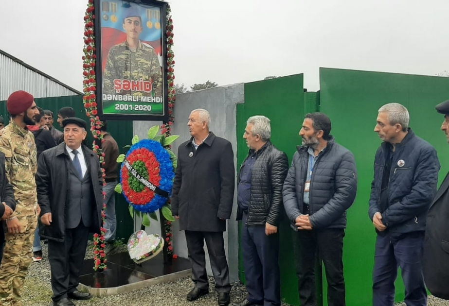 Vətən müharibəsi şəhidi Mehdi Qənbərlinin xatirəsi anılıb VİDEO