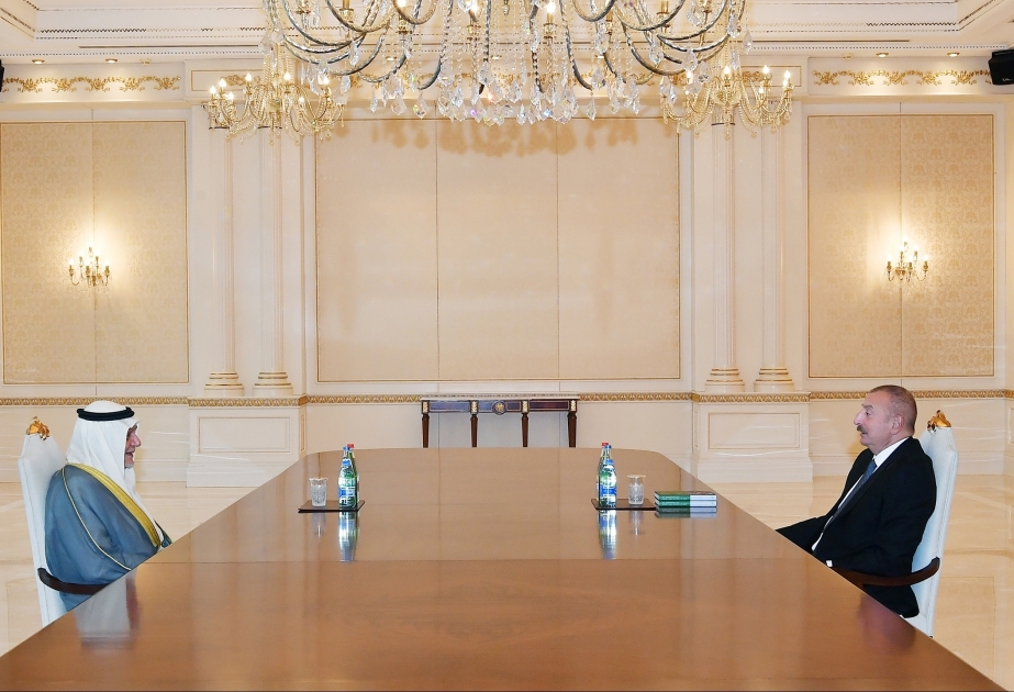 Президент Ильхам Алиев принял председателя Управляющего совета Центра исламских исследований имени Короля Фейсала Саудовской Аравии Турки Аль Фейсала ВИДЕО