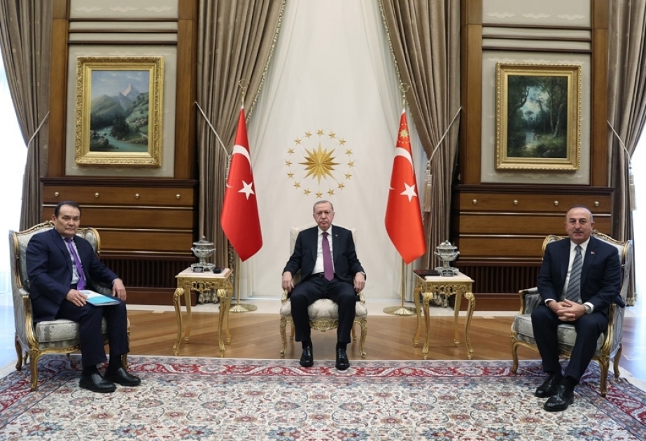 Le secrétaire général du Conseil turcique reçu par Recep Tayyip Erdogan