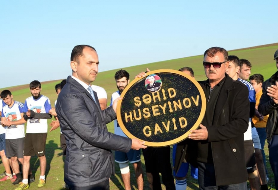 Cəlilabadda Vətən müharibəsi şəhidi Cavid Hüseynovun xatirəsinə həsr olunmuş futbol turnirinə yekun vurulub