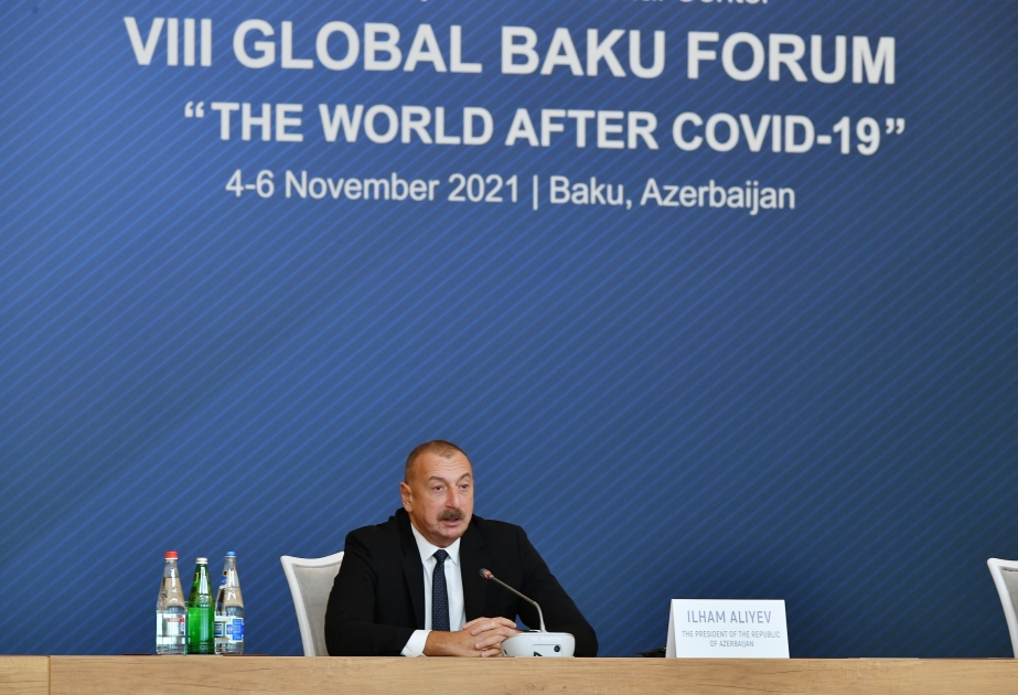 Prezident İlham Əliyev: 27 il kağız üzərində qalan BMT qətnamələrini Azərbaycan özü həyata keçirdi VİDEO