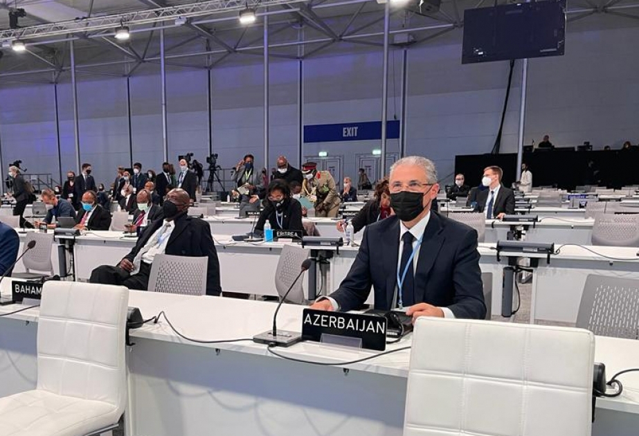 COP 26-da Azərbaycan nümayəndə heyəti Azərbaycan ərazilərində ekoloji terror faktlarının beynəlxalq ictimaiyyətə çatdırılması üçün fəal iş aparır
