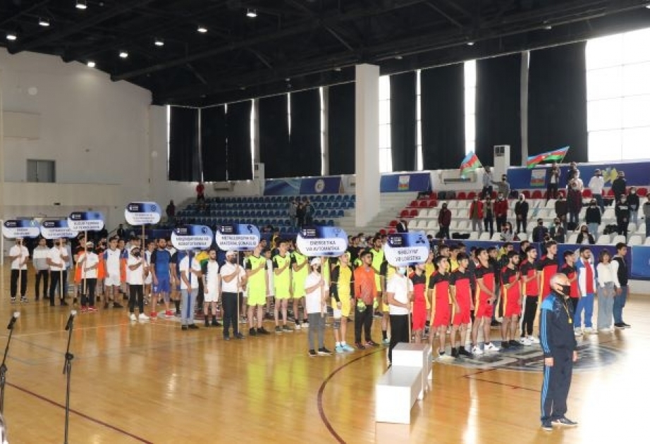 Texniki Universitetdə Zəfər Gününə həsr olunan idman turnirinin qalibləri mükafatlandırılıb
