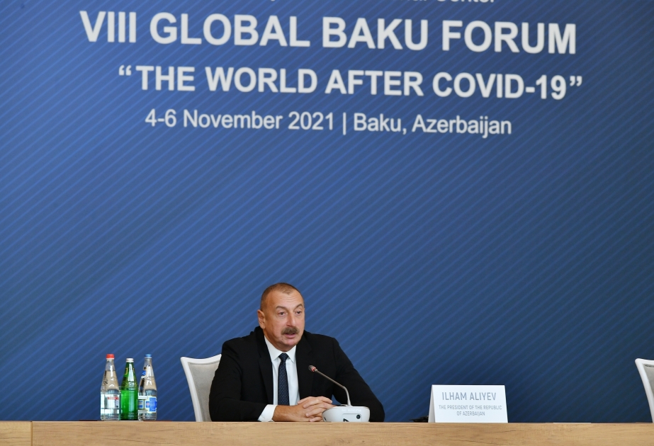 President of Azerbaijan: The fact that liberated territories were razed to the ground is a manifestation of barbarism
