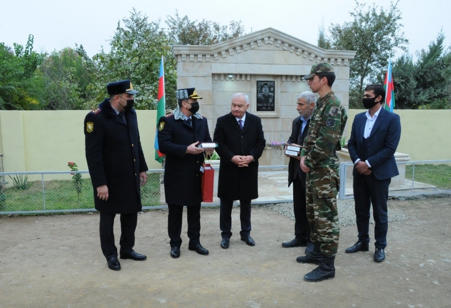 Füzuli rayonunda Vətən müharibəsi şəhidinin xatirəsinə bulaq tikilib
