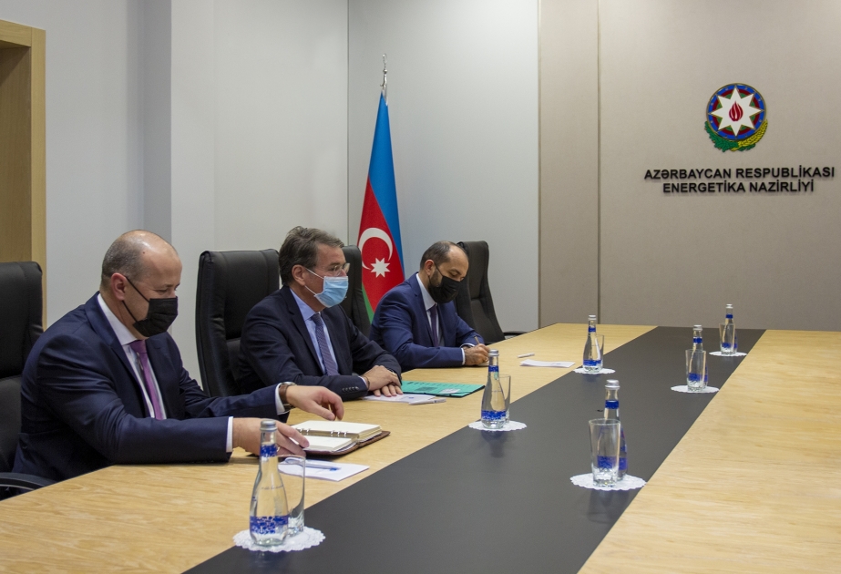 Almaniya şirkətinə Azərbaycanın enerji sahəsindəki gələcək perspektivləri barədə məlumat verilib