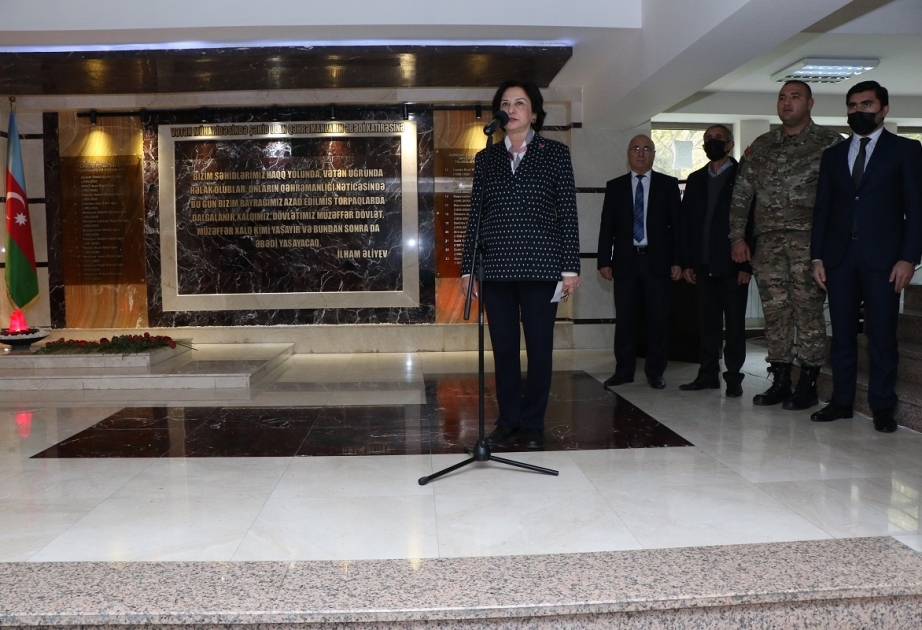 Rektor Gülçöhrə Məmmədova: 44 günlük Vətən müharibəsi tariximizin ən parlaq səhifəsidir