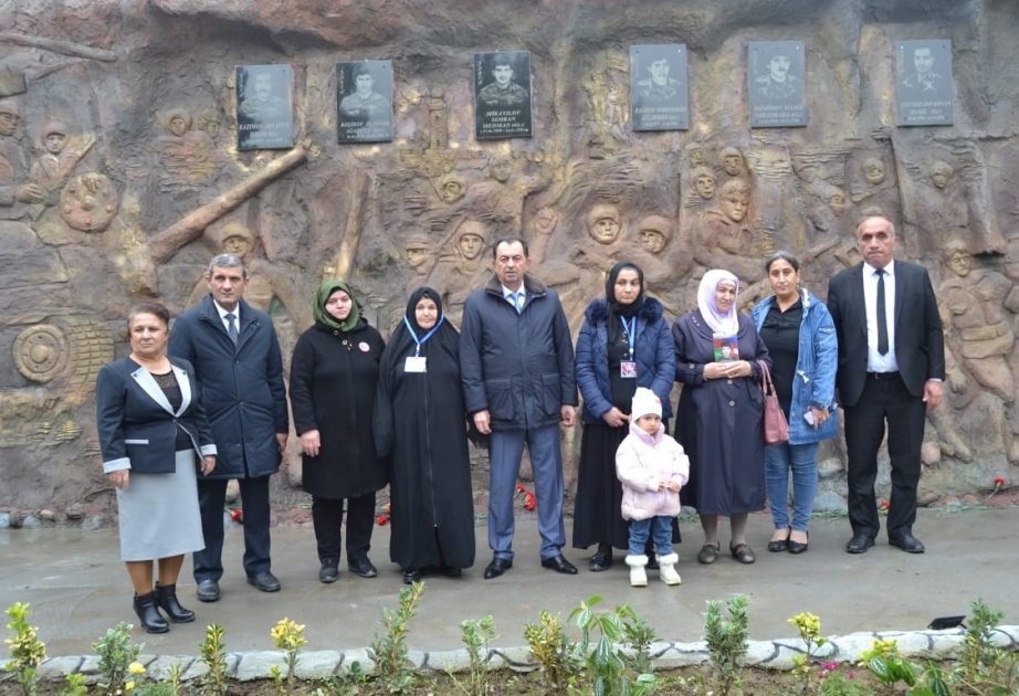 Lənkəranın Girdəni kəndində Vətən müharibəsi şəhidlərinin xatirəsinə abidə kompleksi tikilib