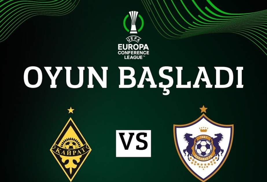 UEFA Konfrans Liqası: “Qarabağ” komandası səfərdə Qazaxıstanın “Kayrat” klubu ilə qarşılaşır