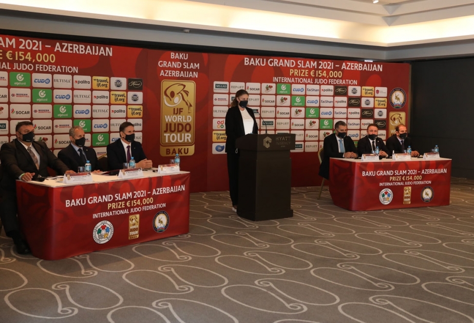 Bakıda keçiriləcək cüdo üzrə “Böyük dəbilqə” turnirinin püşkatma mərasimi keçirilib