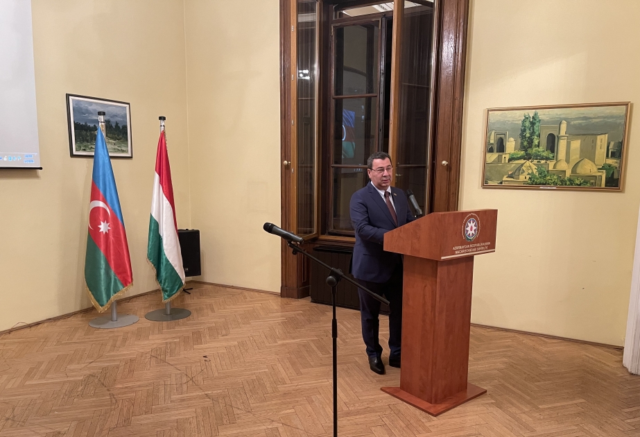 Macarıstanın paytaxtı Budapeşt şəhərində Azərbaycanın Zəfər Günü qeyd edilib VİDEO