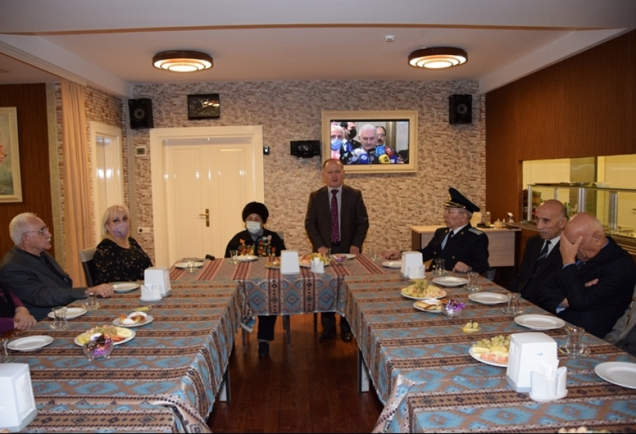 Zəfər Günü münasibətilə veteranlarla növbəti görüş keçirilib