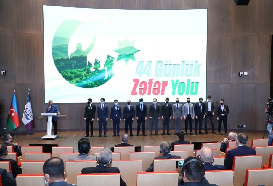 ADA Universitetində “44 günlük Zəfər Yolu” mövzusunda konfrans-sərgi keçirilib VİDEO