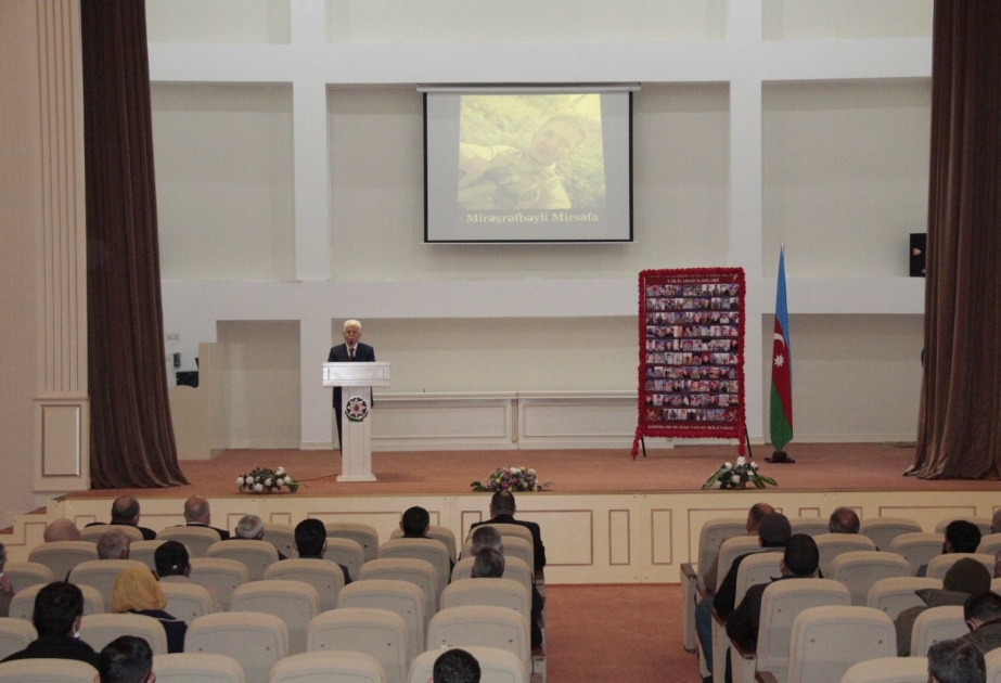 Cəlilabadda Vətən müharibəsi iştirakçılarına və qazilərə medallar təqdim olunub