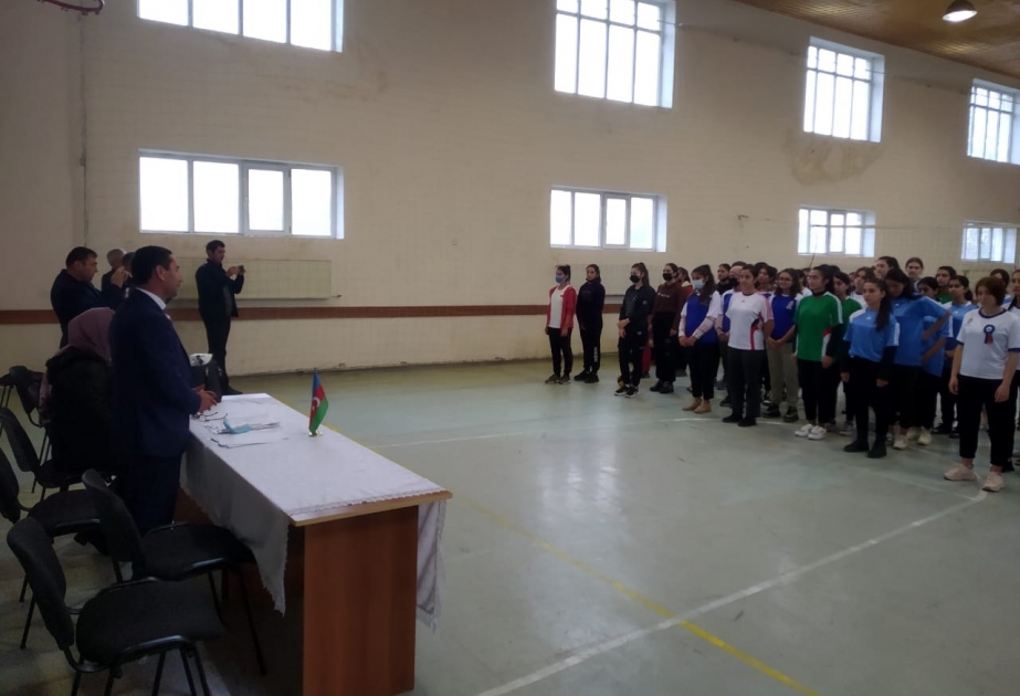 Balakəndə voleybol üzrə rayon birinciliyində 16 komanda mübarizə aparıb