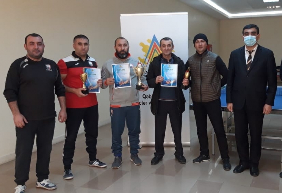 Qəbələdə stolüstü tennis üzrə rayon turnirinin qalibləri mükafatlandırılıblar