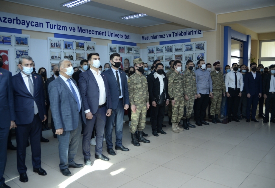 DTA-nın tabeliyində olan təhsil müəssələrindəki auditoriyalara şəhid məzunların adları verilib