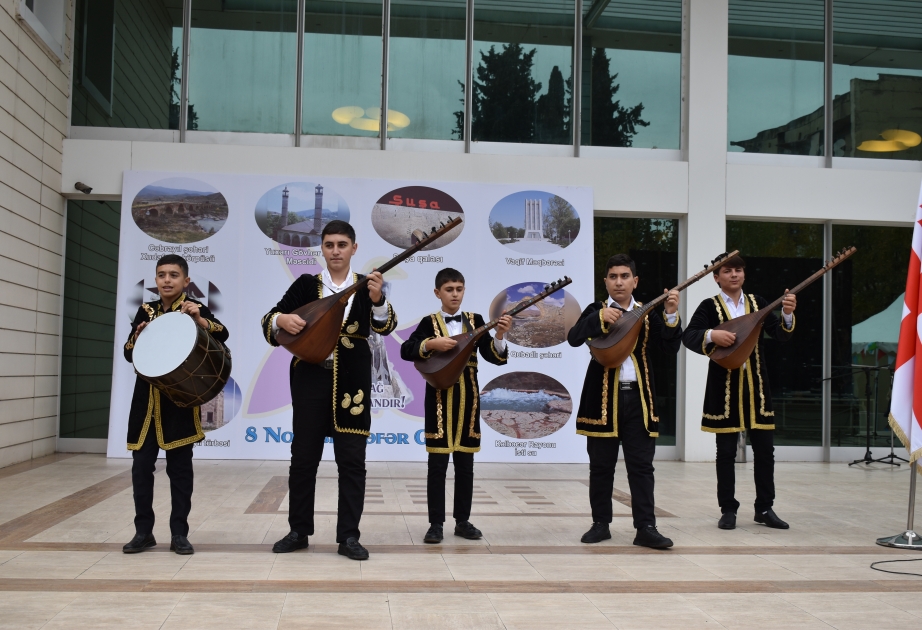 Azərbaycanın Zəfər Günü Marneulidə təntənə ilə qeyd olunub