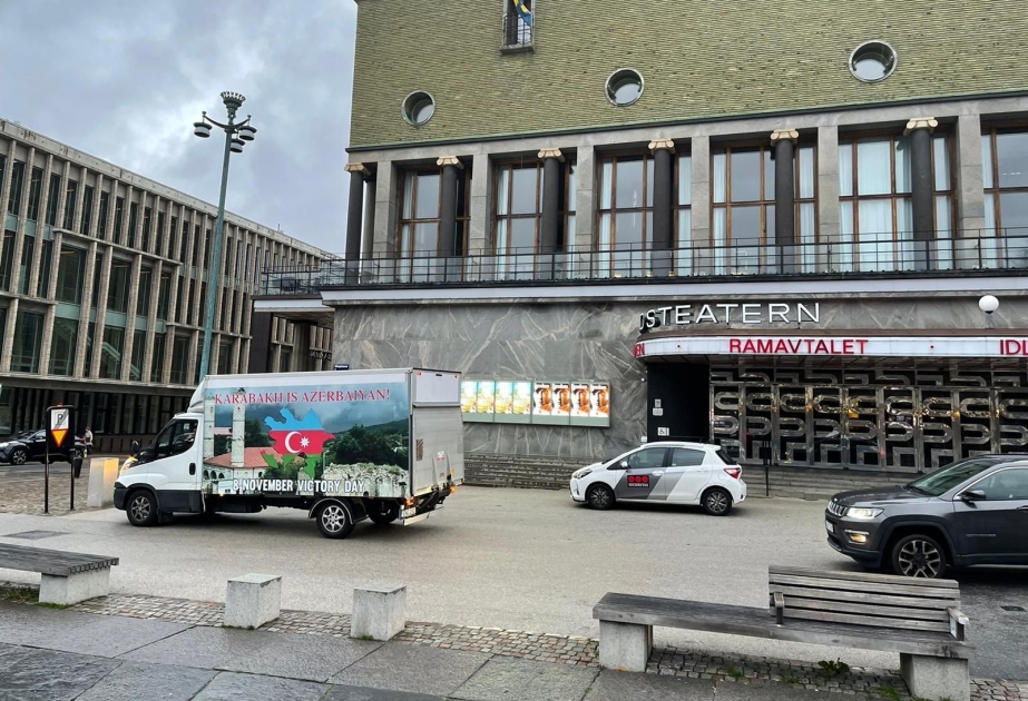 Yöteborq şəhərində Zəfər Gününə həsr olunmuş aksiya təşkil edilib