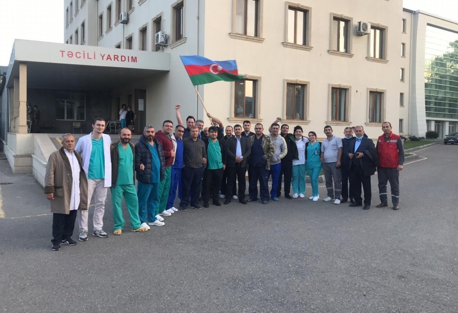 Böyük tibb bacısı: 44 gün ərzində 900-ə yaxın yaralı qəbul etdik