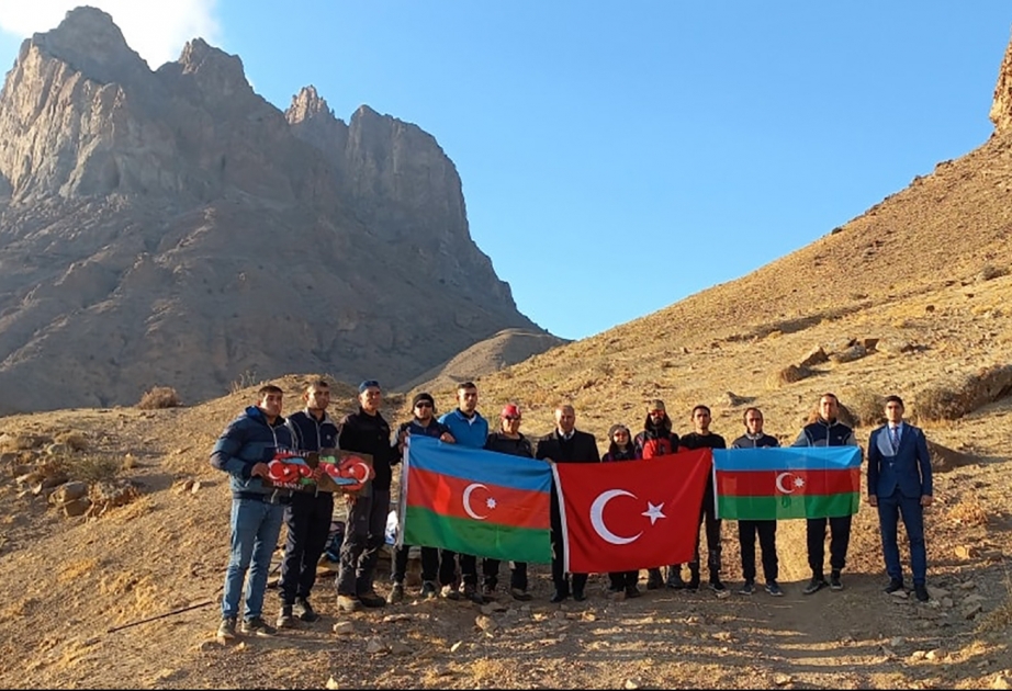 Türkiyə və Naxçıvan alpinistlərinin iştirakı ilə Haçadağa Zəfər yürüşü təşkil edilib