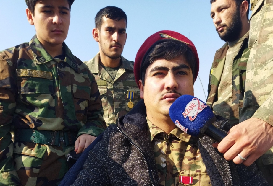 Vətən müharibəsi qazisi: Zəfər Günü hər bir azərbaycanlını, o cümlədən bizi çox qürurlandırır
