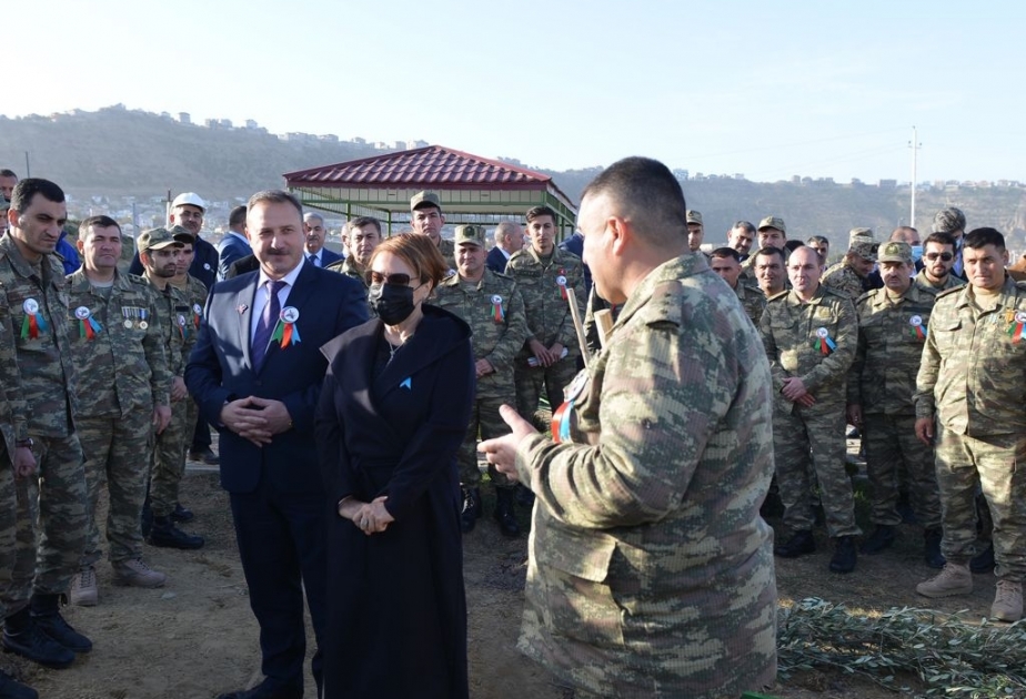 SOCAR rəhbərliyinin iştirakı ilə şəhidlərimizin sayı qədər ağac əkilib