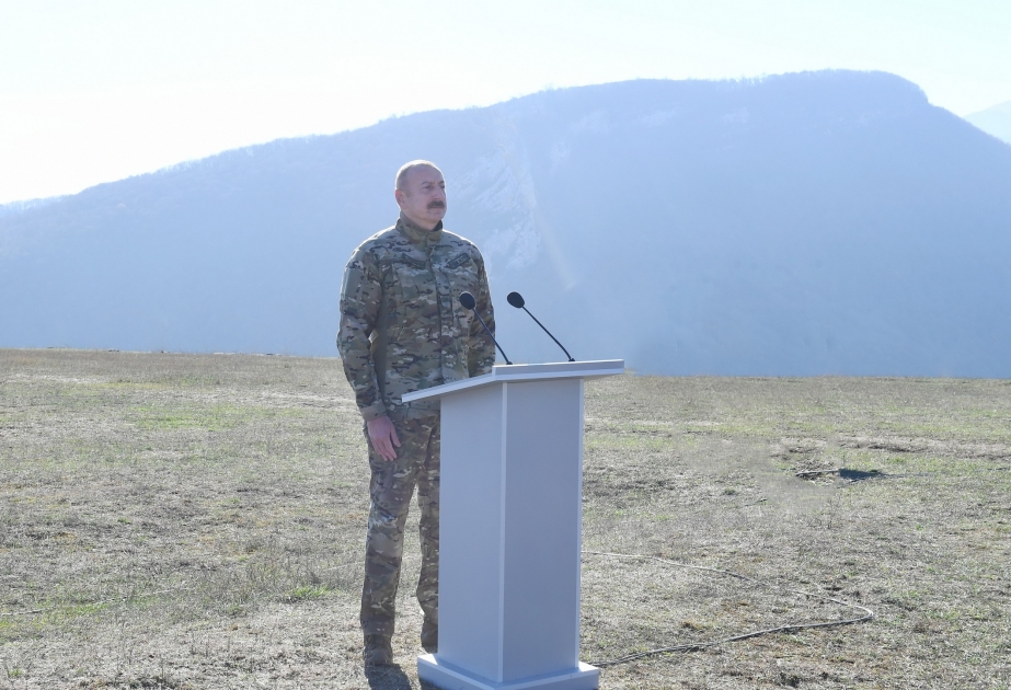 Azərbaycan Prezidenti: Zəfər Günü rəşadət və ədalət bayramıdır, milli qürur və milli ləyaqət bayramıdır VİDEO