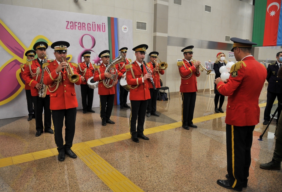 Zəfər Günü və Metropolitençilərin Peşə Bayramı münasibətilə konsert proqramları