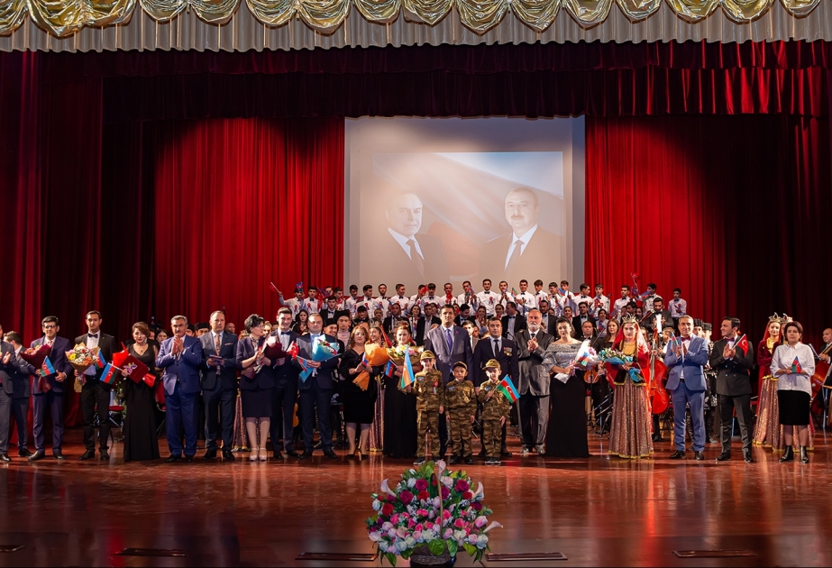 Heydər Əliyev Sarayında Zəfər Gününə həsr olunmuş konsert proqramı təqdim olunub