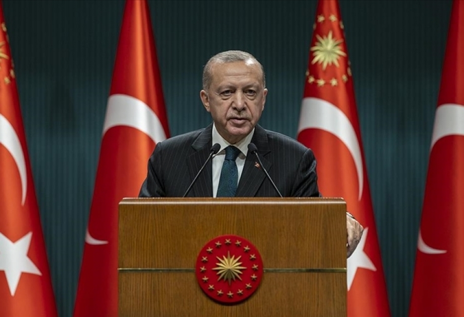 Prezident Rəcəb Tayyib Ərdoğan: Türkiyə bütün platformalarda Azərbaycanın yanında olmaqda davam edəcək VİDEO