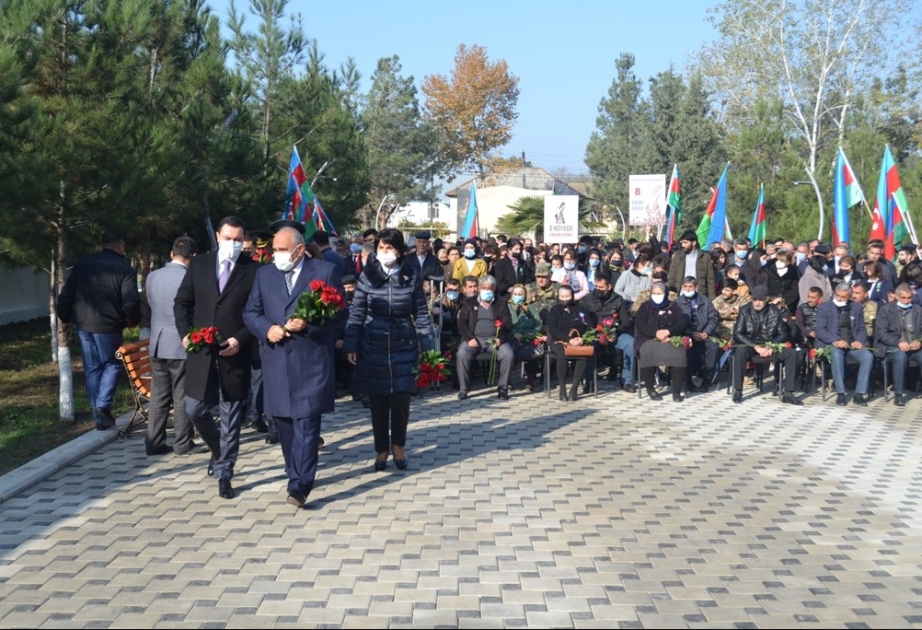Zərdablılar Zəfər Gününü silsilə tədbirlərlə qeyd ediblər