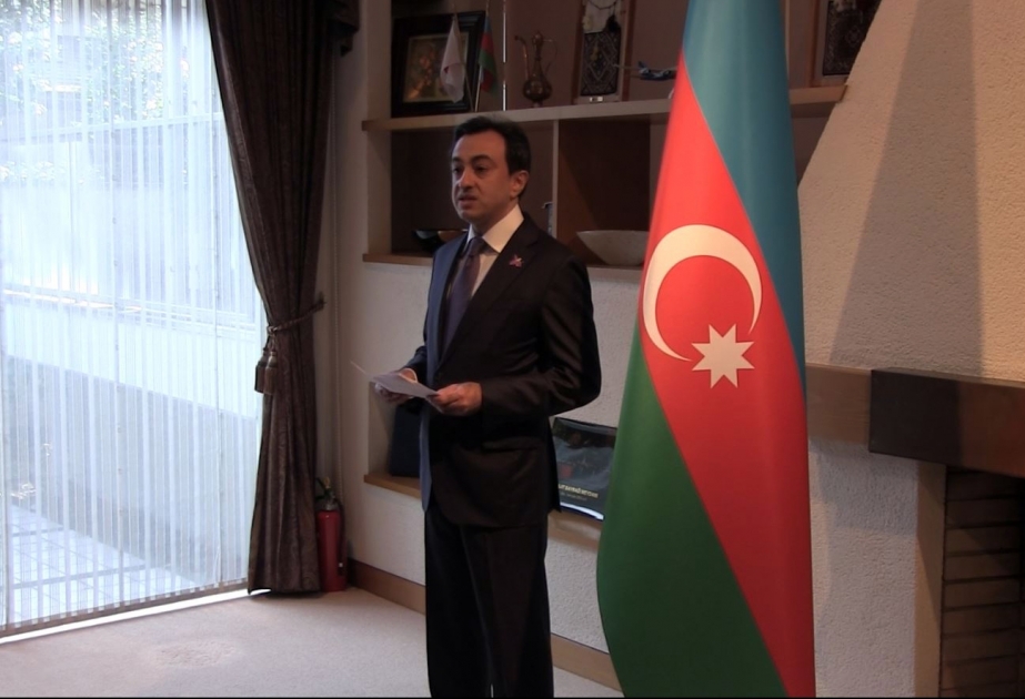 Zəfər Günü Azərbaycanın Yaponiyadakı səfirliyində də qeyd olunub VİDEO