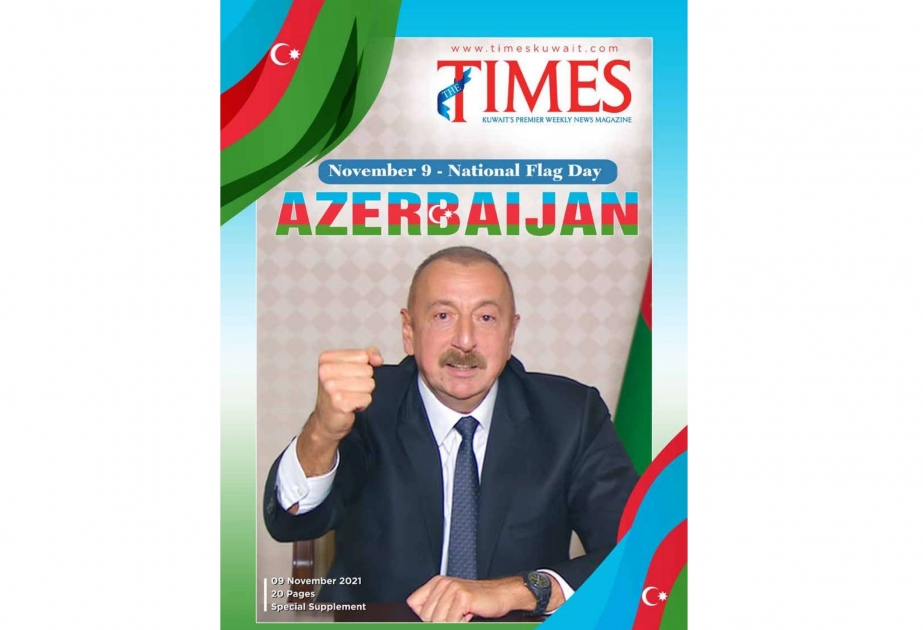 Küveytin “Times” qəzetində Dövlət Bayrağı Günü münasibətilə məqalə dərc olunub