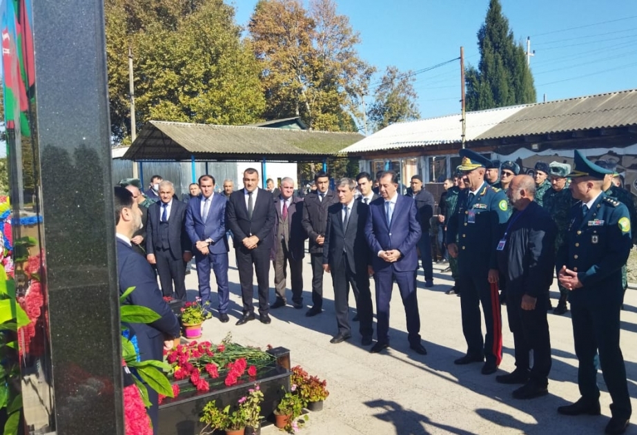 Lənkəranın Darquba kəndində şəhid Orxan Dadaşlının adı əbədiləşdirilib