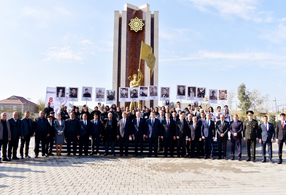Şirvanda “Zəfər tariximiz” adlı ümumşəhər tədbiri keçirilib