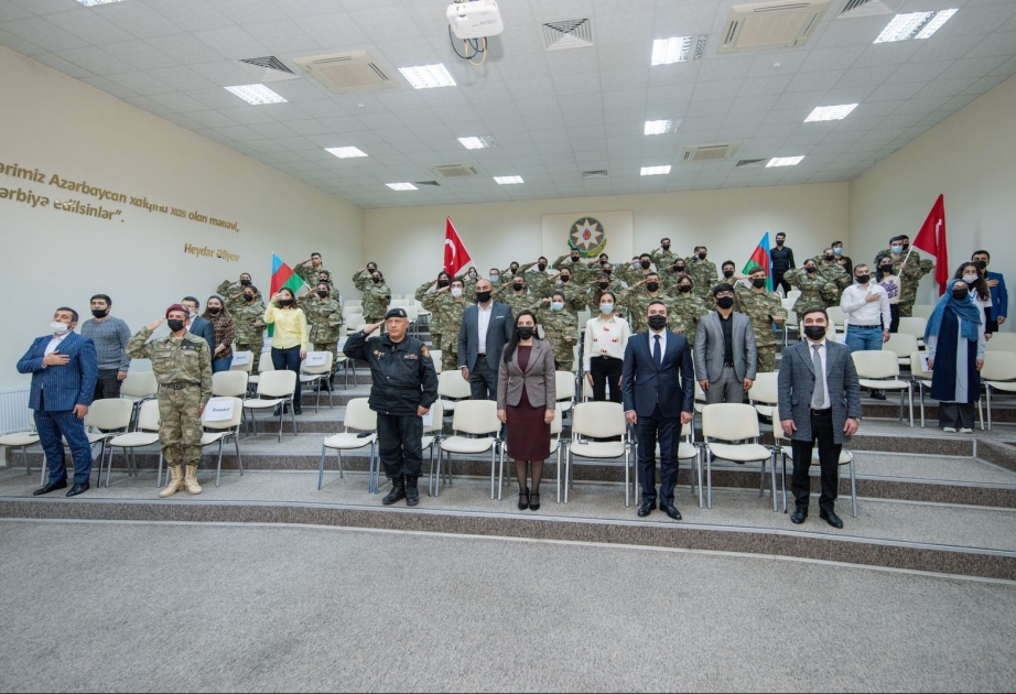 “Dəmir yumruq” hərbi-vətənpərvərlik layihəsinin açılış mərasimi keçirilib