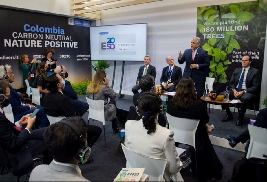 Kolumbiya 2050-ci il üçün iqlim strategiyasını COP 26-da təqdim edib