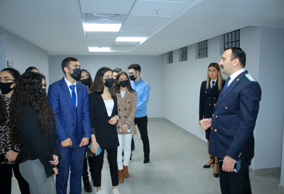 “Davam” Gənc Hüquqşünaslar Klubunun üzvləri Baş Prokurorluğun yeni inzibati bina kompleksi ilə tanış olublar