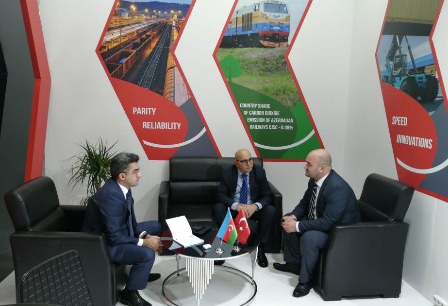 Azerbaiyán está representado en la feria Logistrans-2021 de Estambul