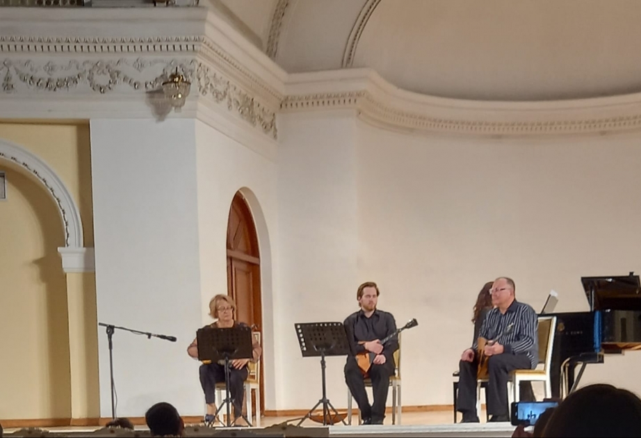 Sankt-Peterburq Musiqi Liseyinin əməkdaşları Bakıda konsert verib