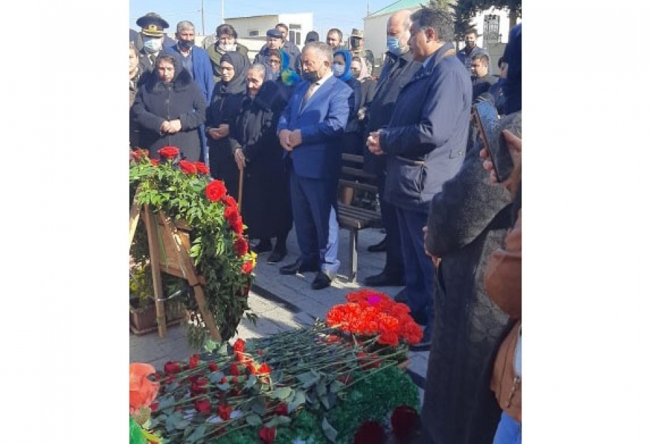 Qaradağ rayonunda şəhid Tofiq Kərimovun xatirəsi anılıb