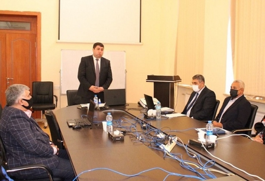 İqtisadiyyat İnstitutunun ilk ərazi partiya təşkilatının hesabat-seçki yığıncağı keçirilib
