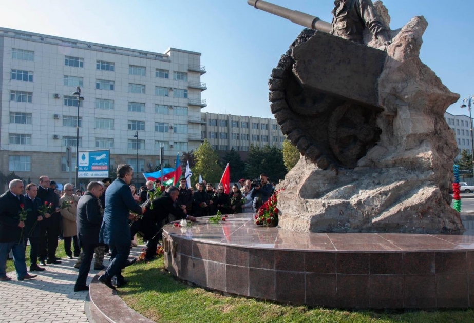 Nərimanov rayonunda Zəfər Günü ilə əlaqədar silsilə tədbirlər keçirilib